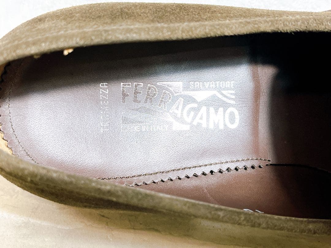 定価15万円【極美品】サルヴァトーレフェラガモ TRAMEZZA US7.5EE