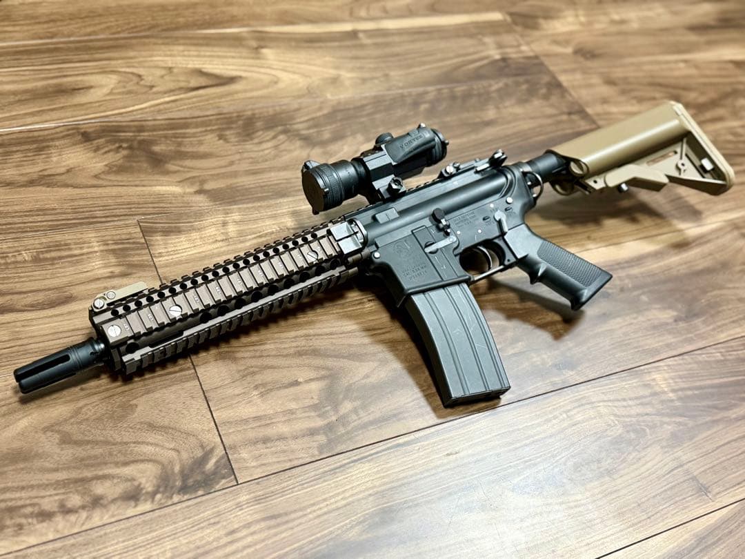 マルイ Mk18 MWS ガスブロStrikeFire1 ドットサイトセット