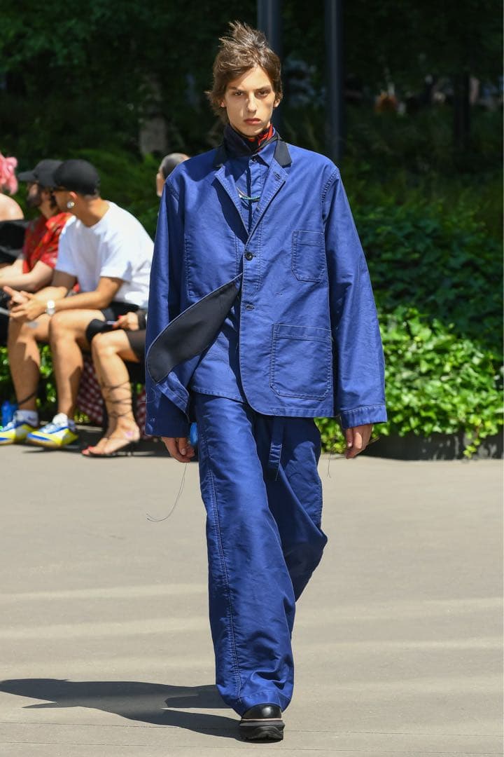 「値下」SACAI men's 2024ss フレンチワークパンツ　size3