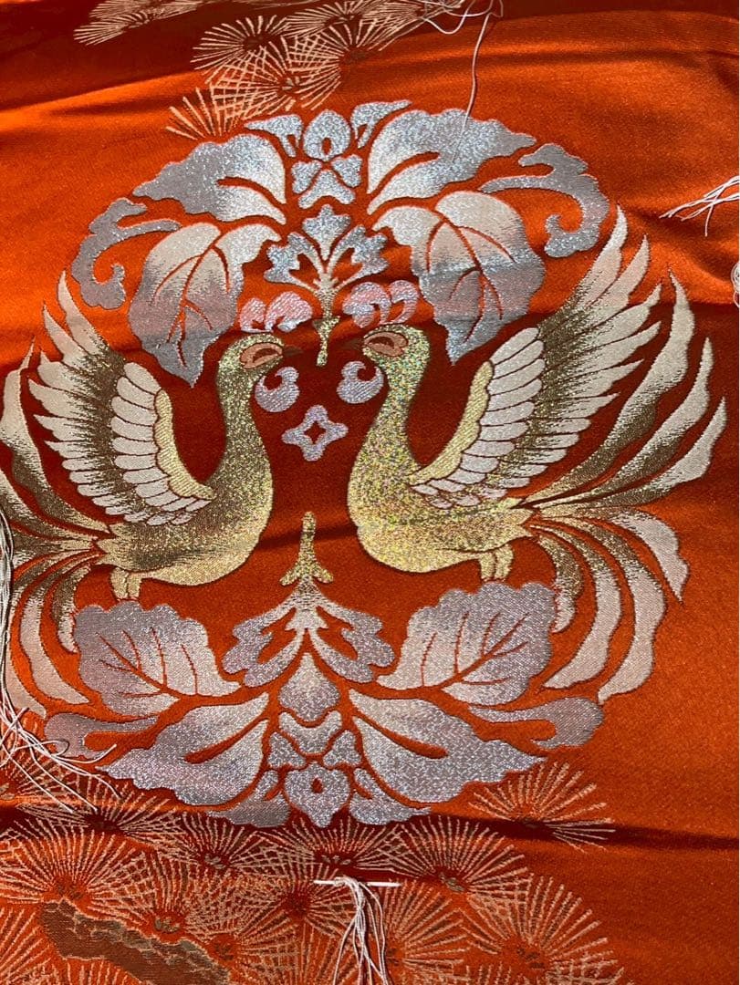 婚礼布団 昭和レトロ 当時物 インテリア 鶴