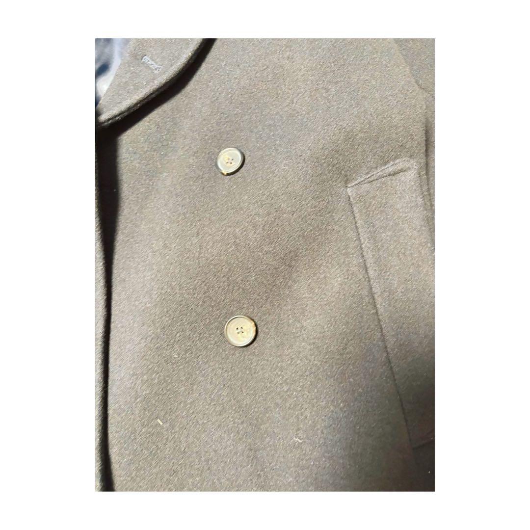 UNITED ARROWS 濃紺ウールピーコート