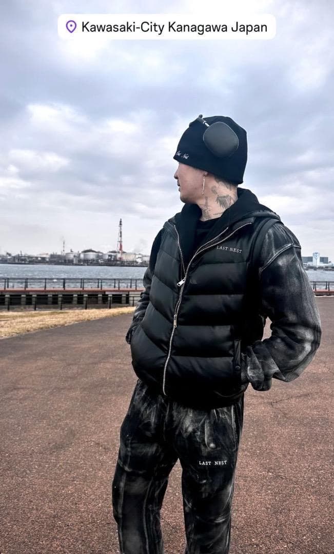 【即完売品✨️】LAST NEST WASHED SWEAT PANTS