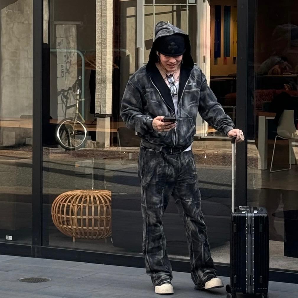 【即完売品✨️】LAST NEST WASHED SWEAT PANTS