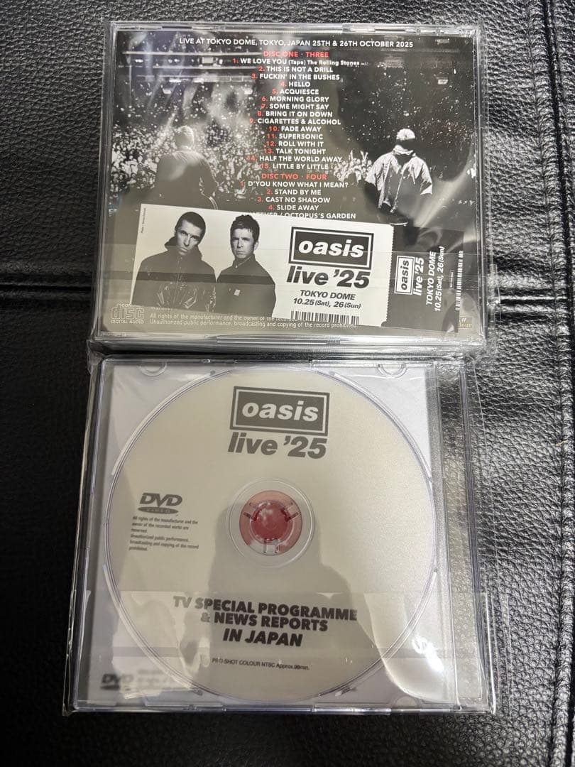 oasis DEFINITIVE TOKYO DOME 2025 新品 特典付き