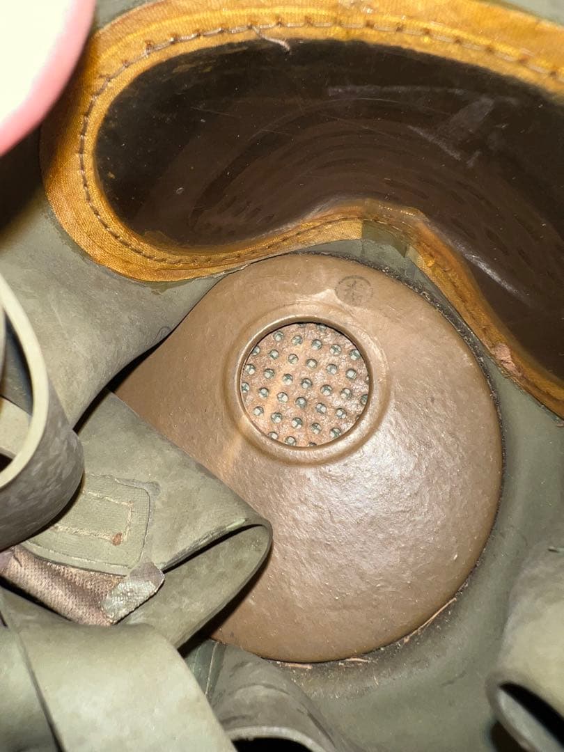 日本　戦時中防空用防毒面（サービス品あり）