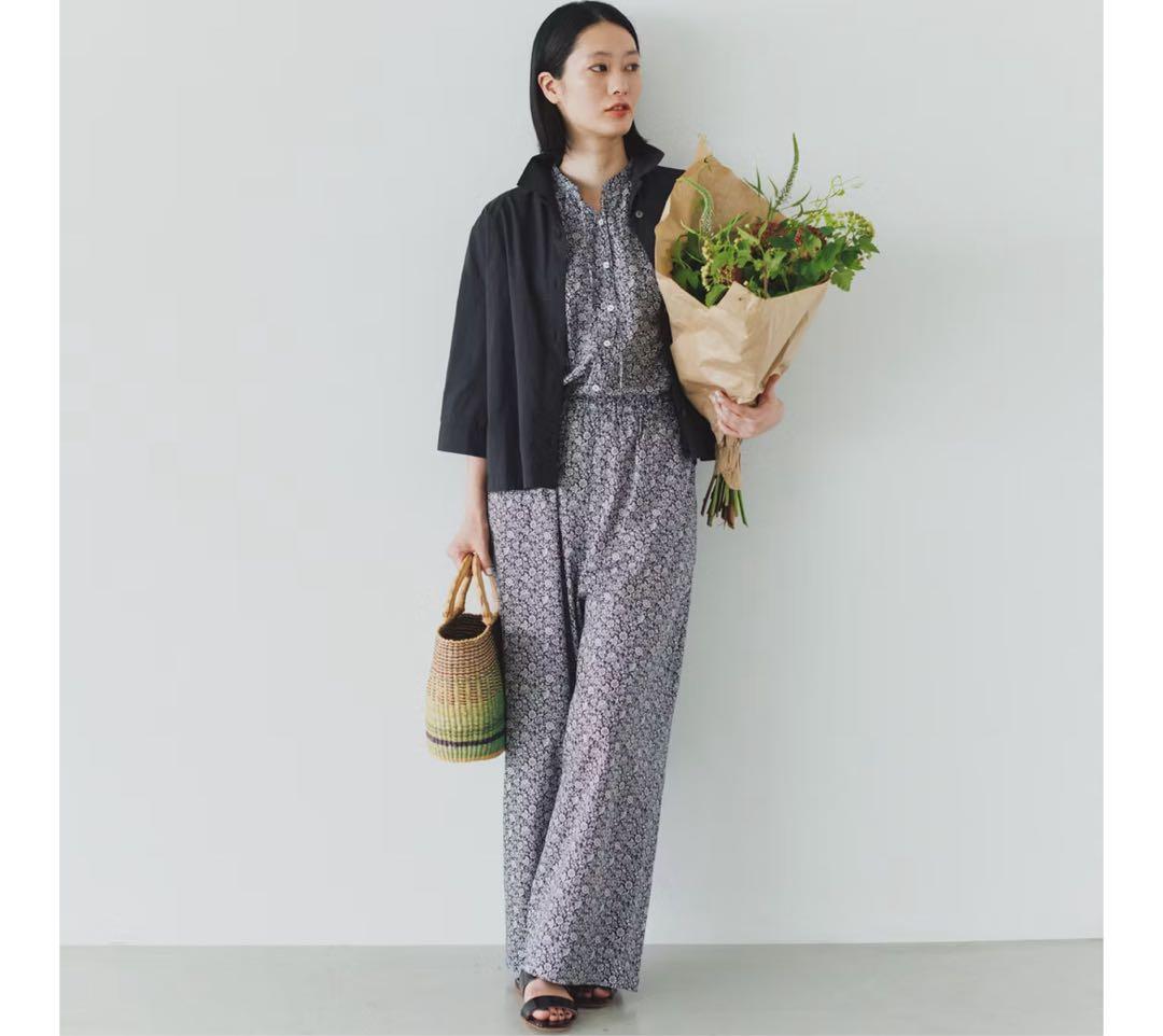 北欧暮らしの道具店　花柄オールインワン