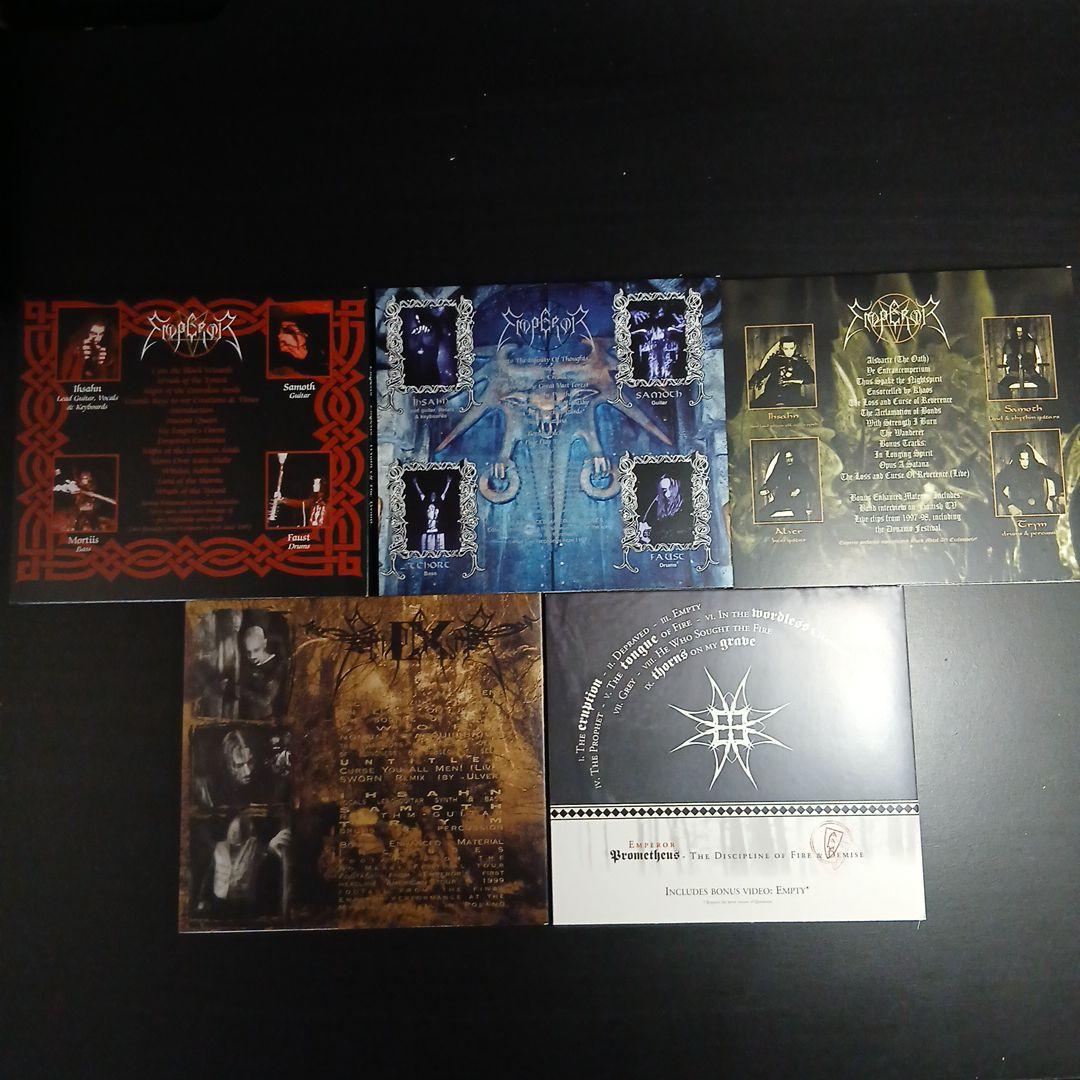 Emperor エンペラー　限定盤CD５枚セット