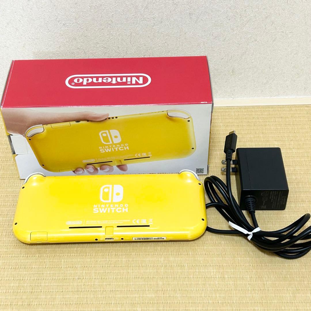 Nintendo Switch Lite イエロー 本体セット 動作確認済