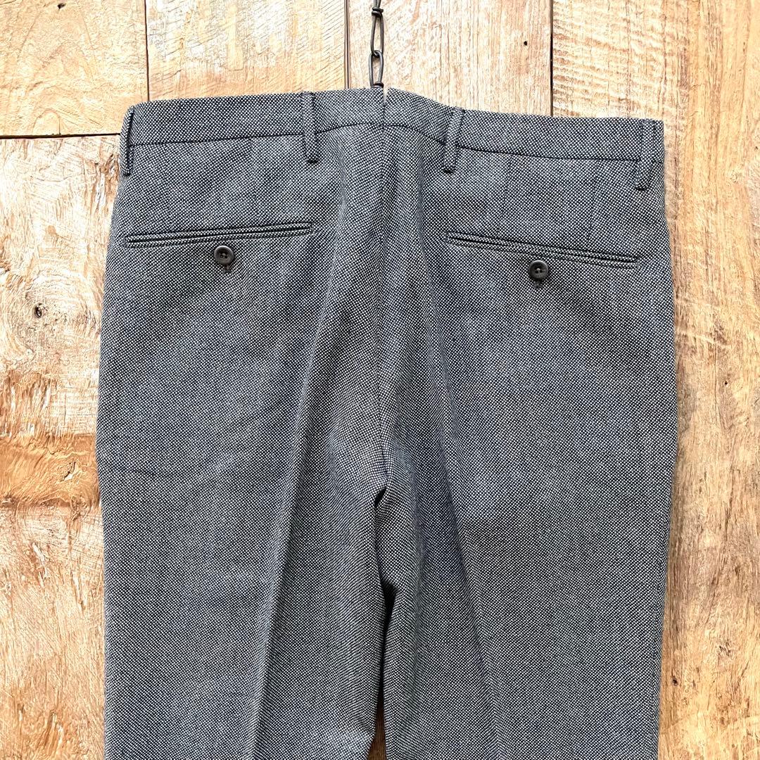 【極美品】INCOTEX SUPER100'S ウール スラックス パンツ 44