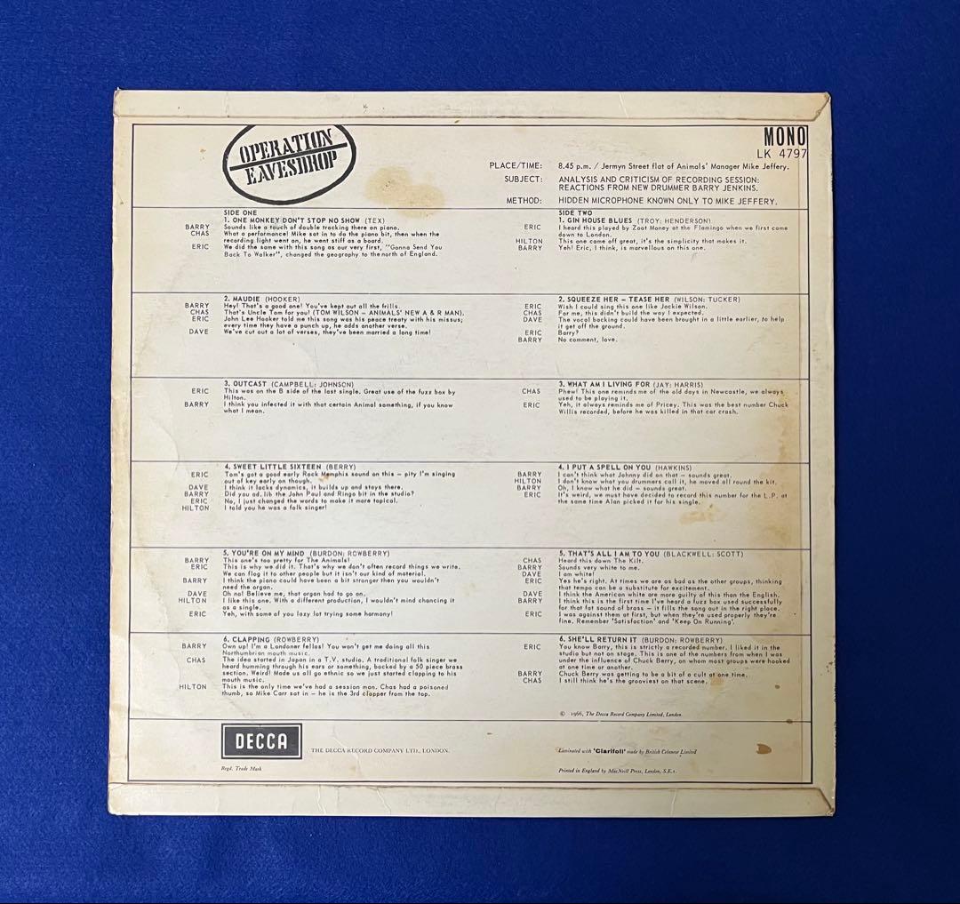 専用2/1 UKOrg アニマルズ 2nd+3rd Mono