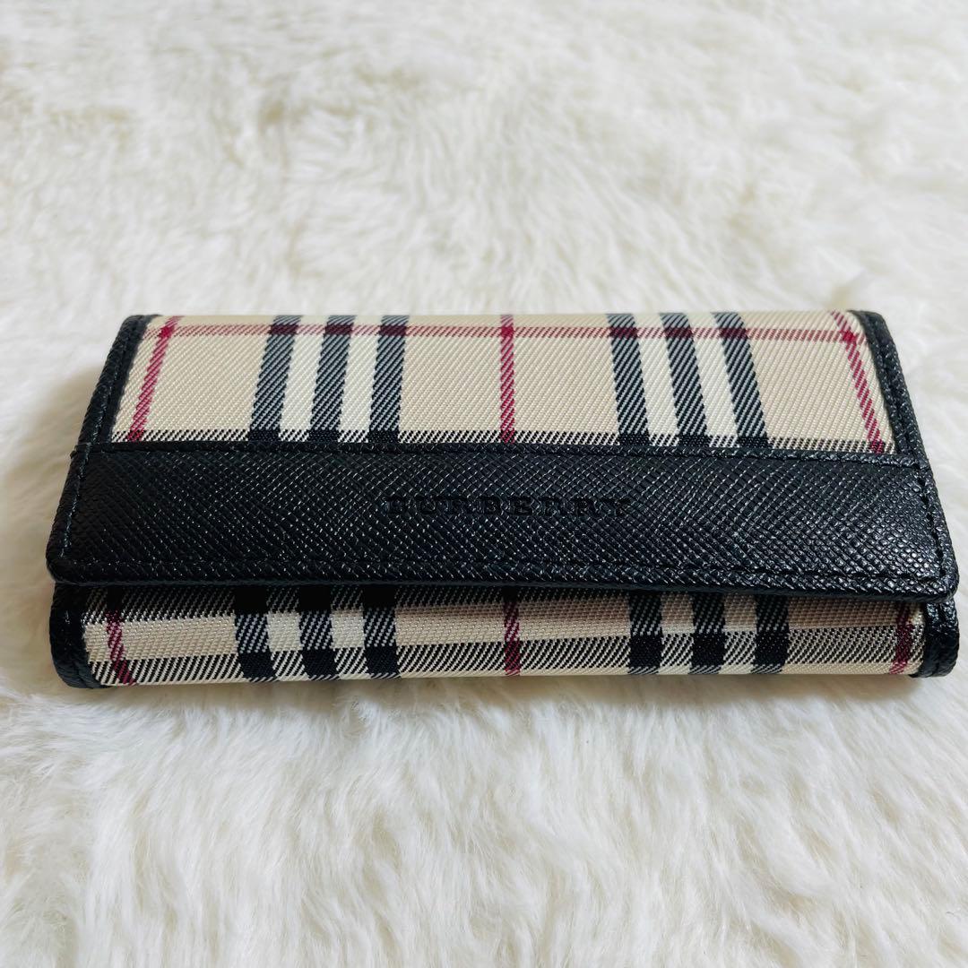 新品未使用品　箱付き　BURBERRY キーケース　ノバチェック　おしゃれ