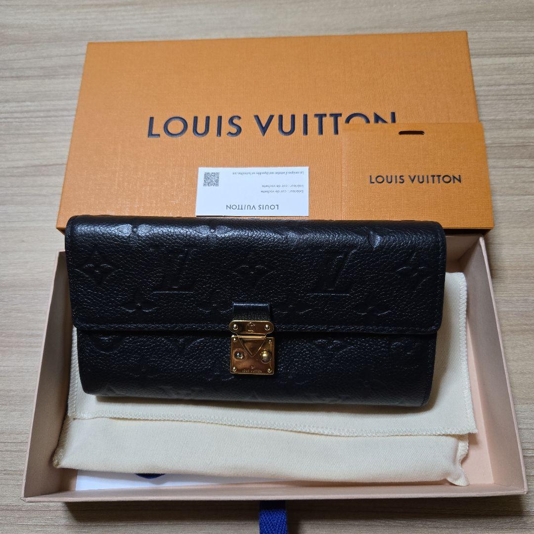 お買い得　Louis Vuitton ポルトフォイユサラメティス 長財布