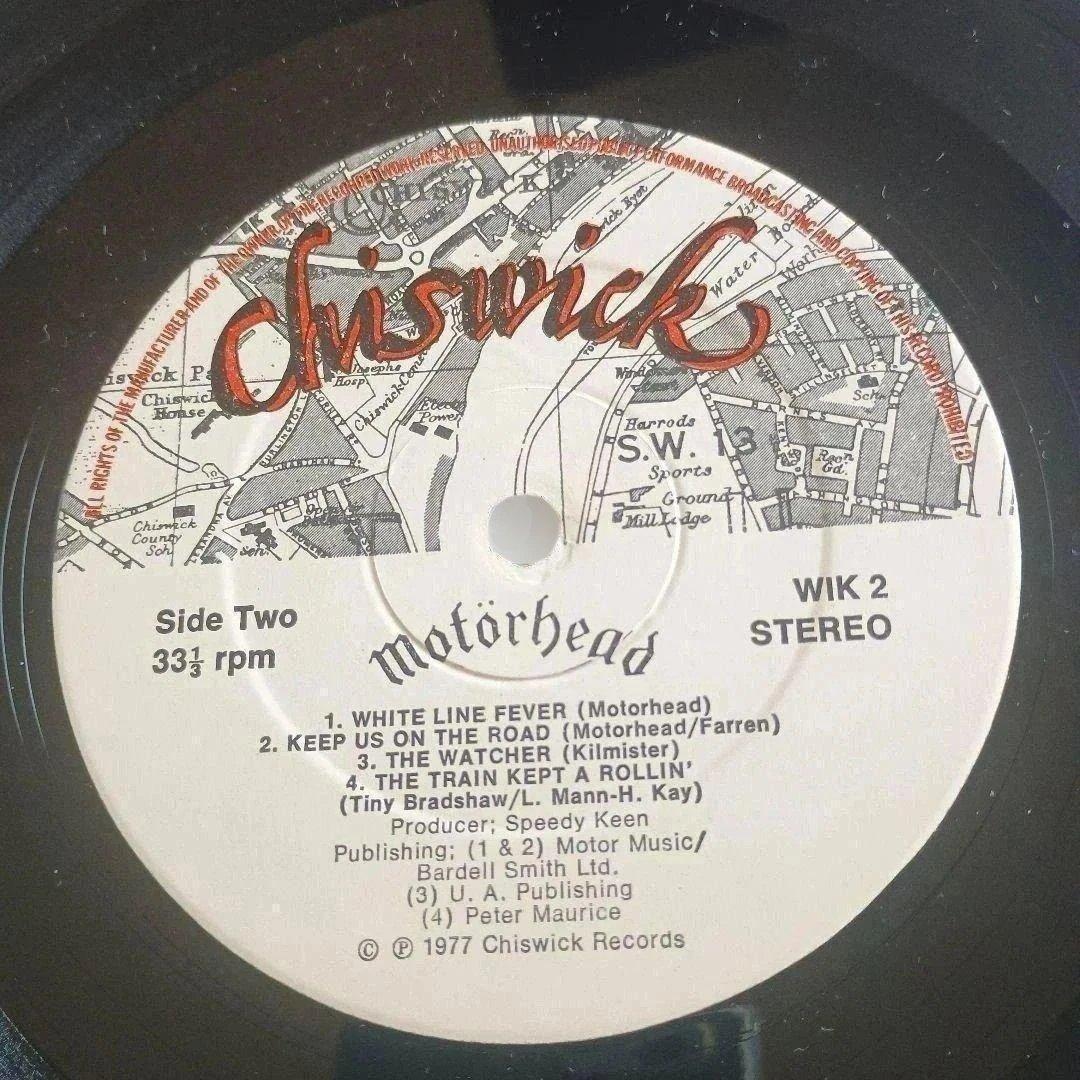 超レア MOTORHEAD モーターヘッド Chiswick