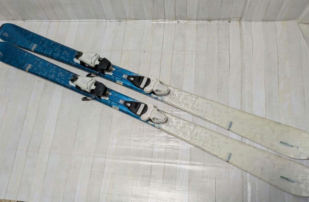 elán スキー板 ビンディング付き ホワイト