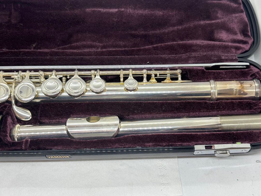 Yamaha 銀製フルート 211 ハードケース付き