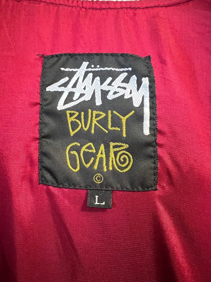 OLDステューシー　STUSSY　スタジャン　1991 サーフィンクラブ レア