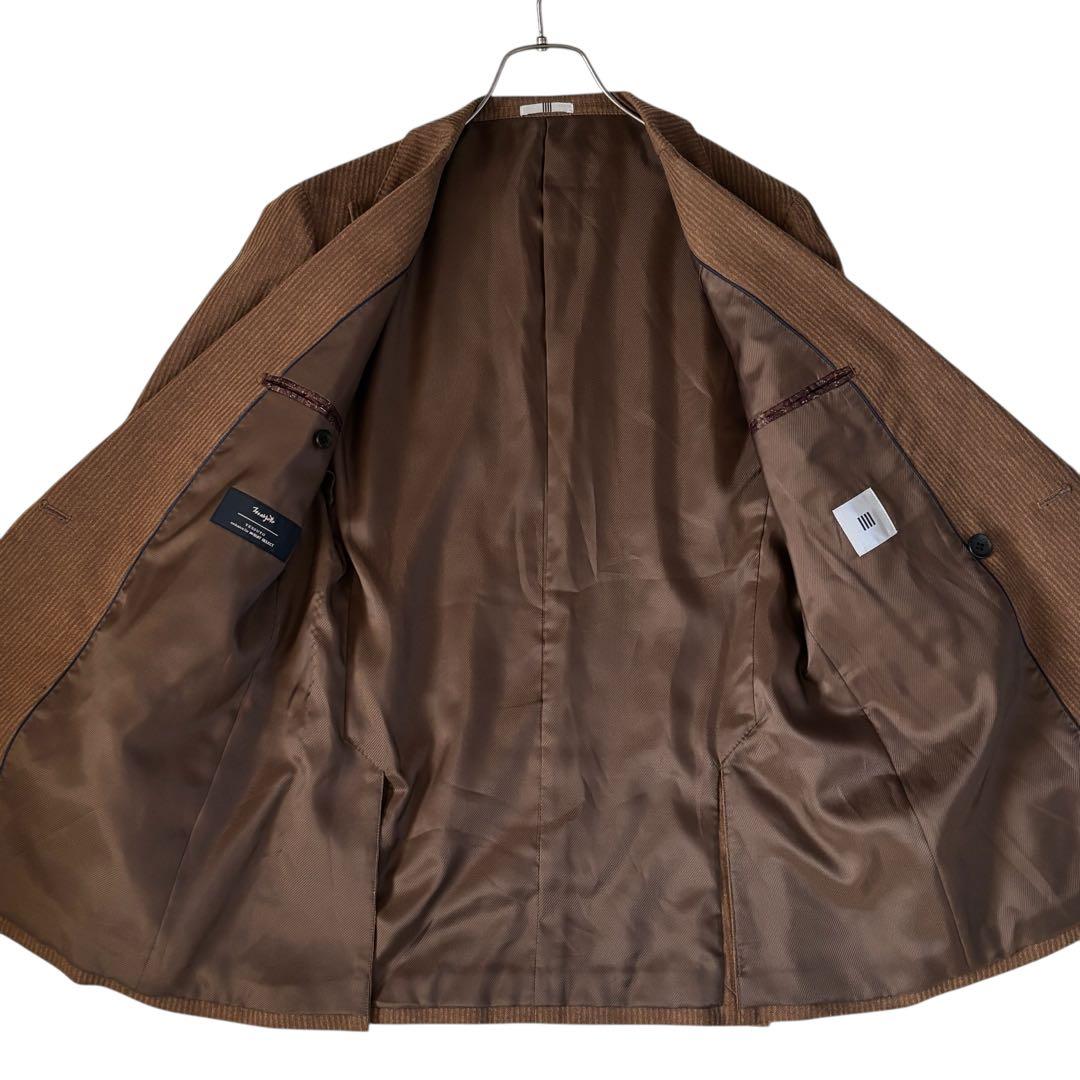 【極美品】スーツセレクト マルゾット ダブル セットアップ ブラウン Y5