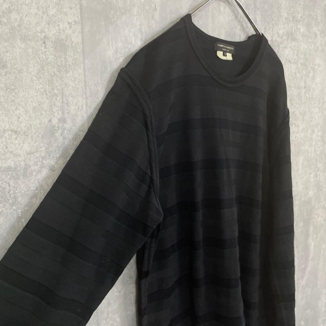 COMME des GARCONS HOMME PLUS ボーダーカットソー　M