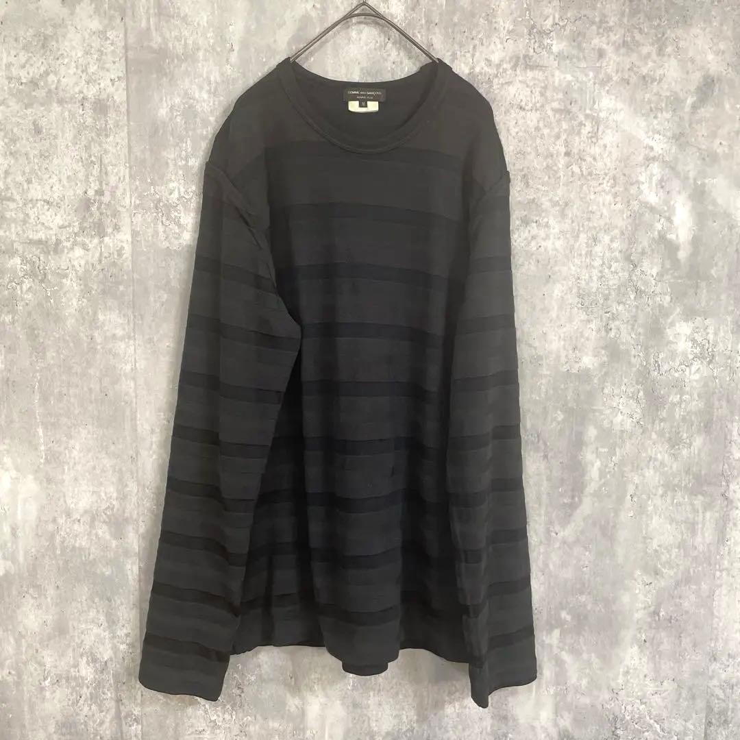 COMME des GARCONS HOMME PLUS ボーダーカットソー　M