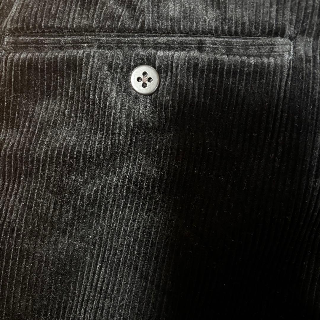 G*2様 希少　90s 00s 太畝　コーデュロイパンツ　ブラック　黒　ポロラル