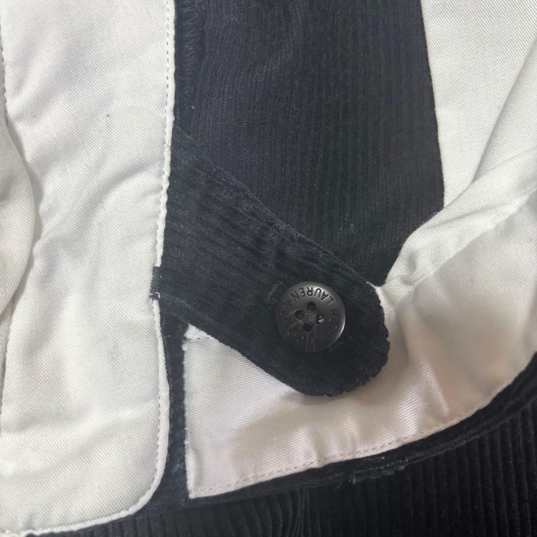 G*2様 希少　90s 00s 太畝　コーデュロイパンツ　ブラック　黒　ポロラル