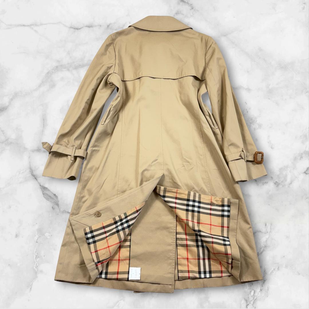 【極美品】Burberrys バーバリー　トレンチコート　ノバチェック　M