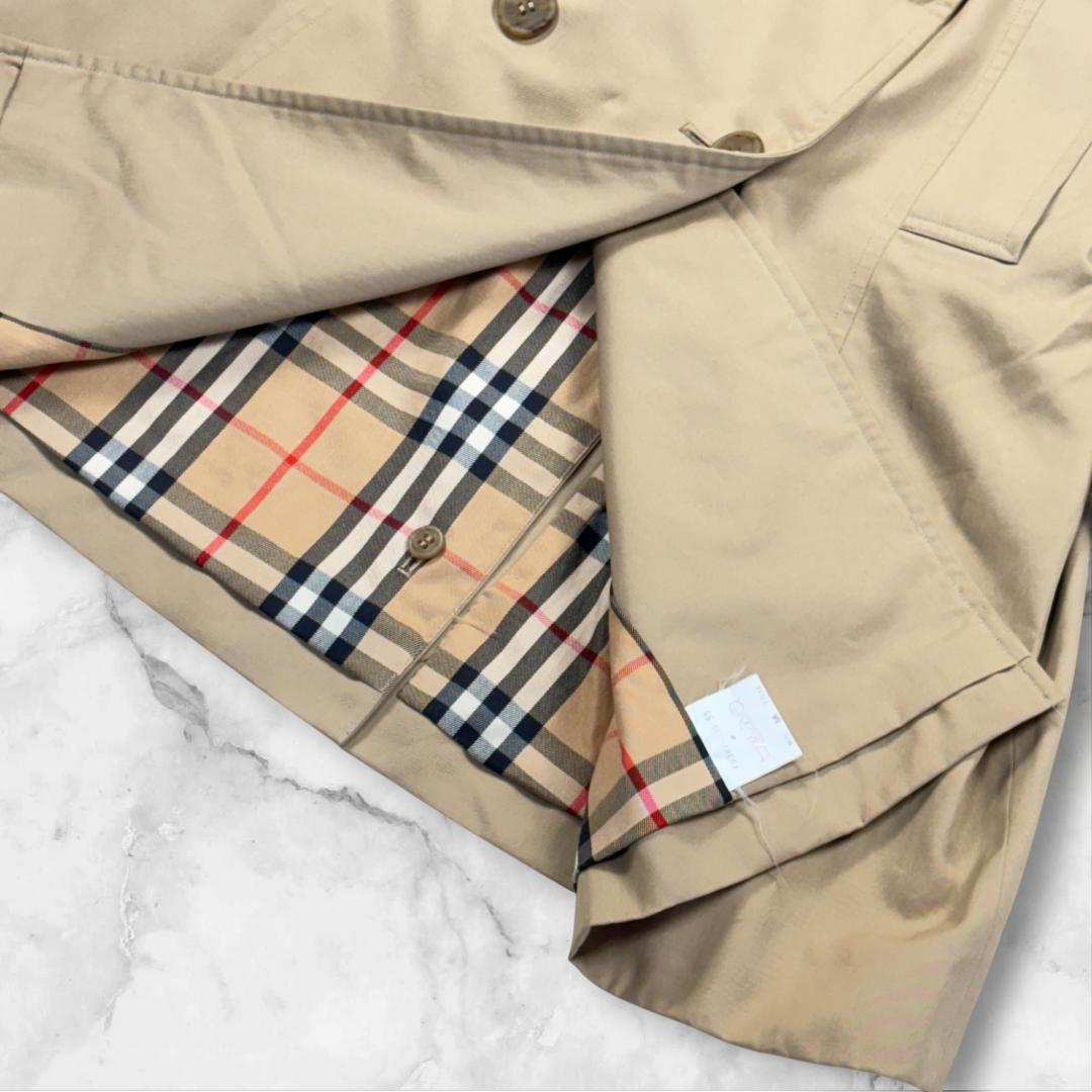 【極美品】Burberrys バーバリー　トレンチコート　ノバチェック　M