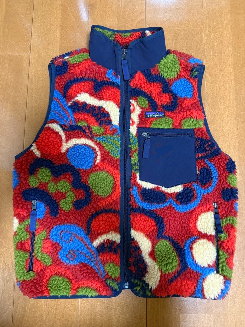 パタゴニア　レトロx ベスト　  amanitared xs