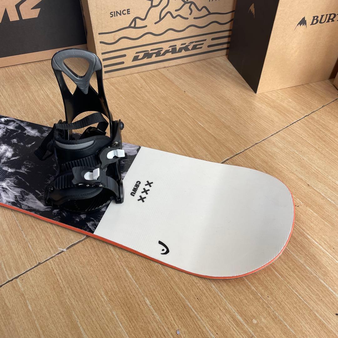 HEAD×ZUMA　キッズスノーボード　123cm　未使用バイン付3点セット