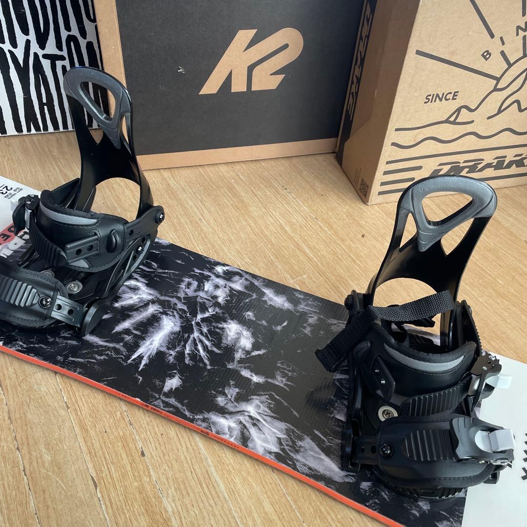 HEAD×ZUMA　キッズスノーボード　123cm　未使用バイン付3点セット