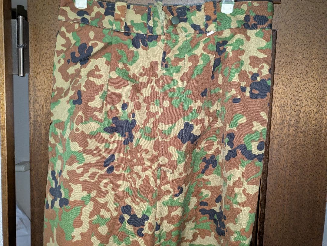 陸自迷彩 防寒戦闘服外衣上下セット 迷彩防寒外被