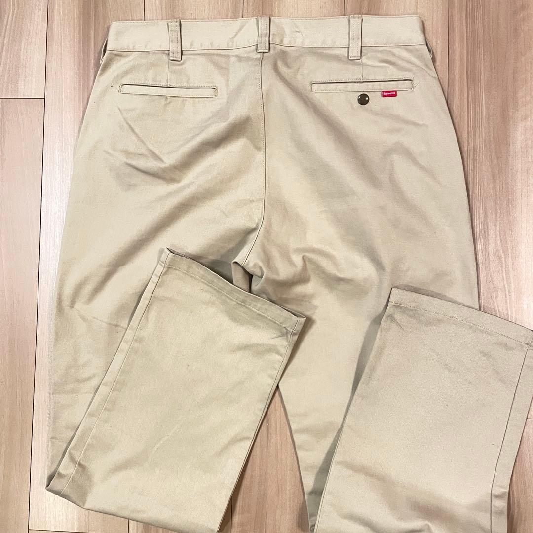 Supreme Work Pant 36 Khaki カーキワークパンツ