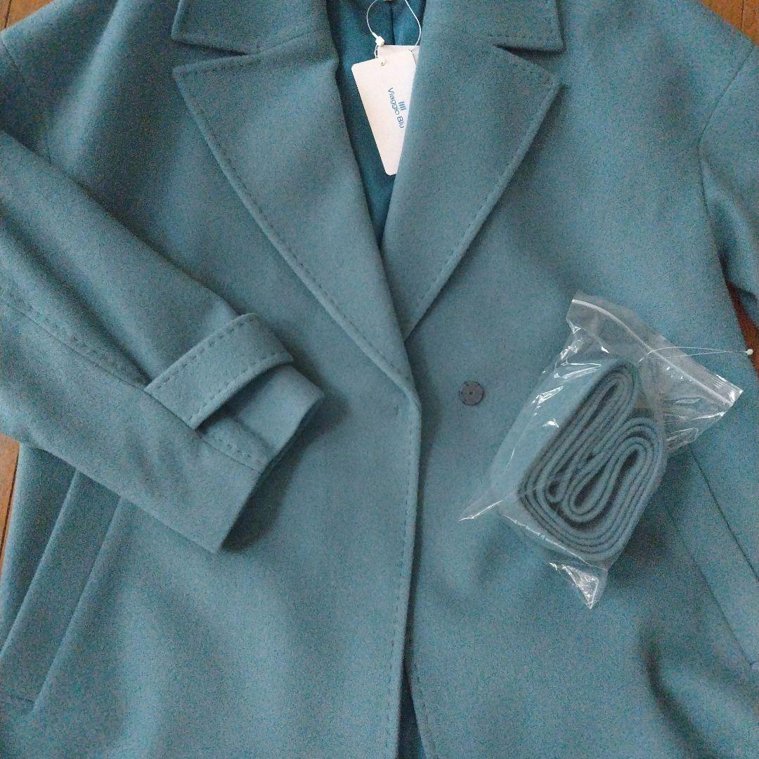 ビアッジョブルー 新品タグ付き ロングコート 定価75900円税込