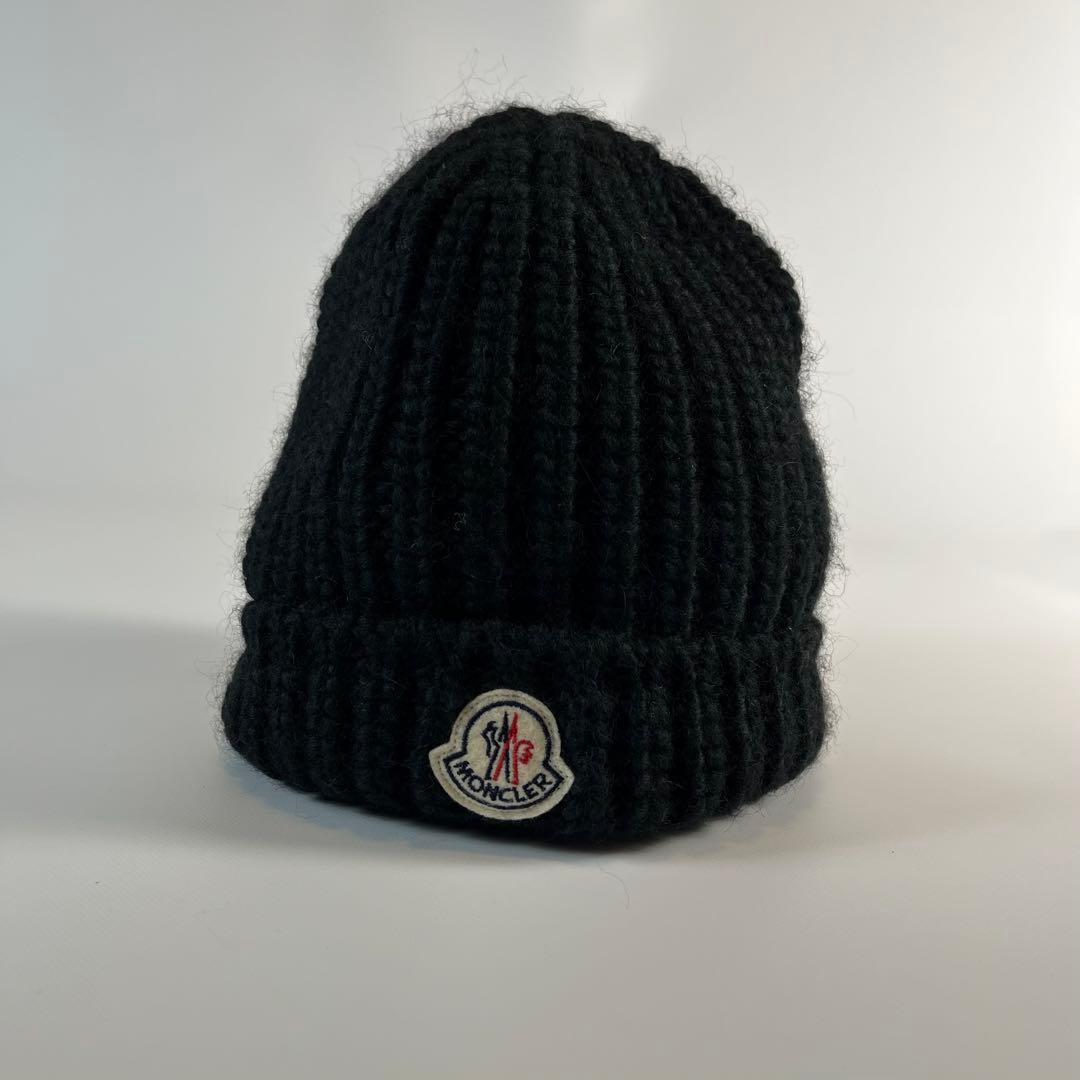 MONCLER　モンクレール　ニット帽　ブラック