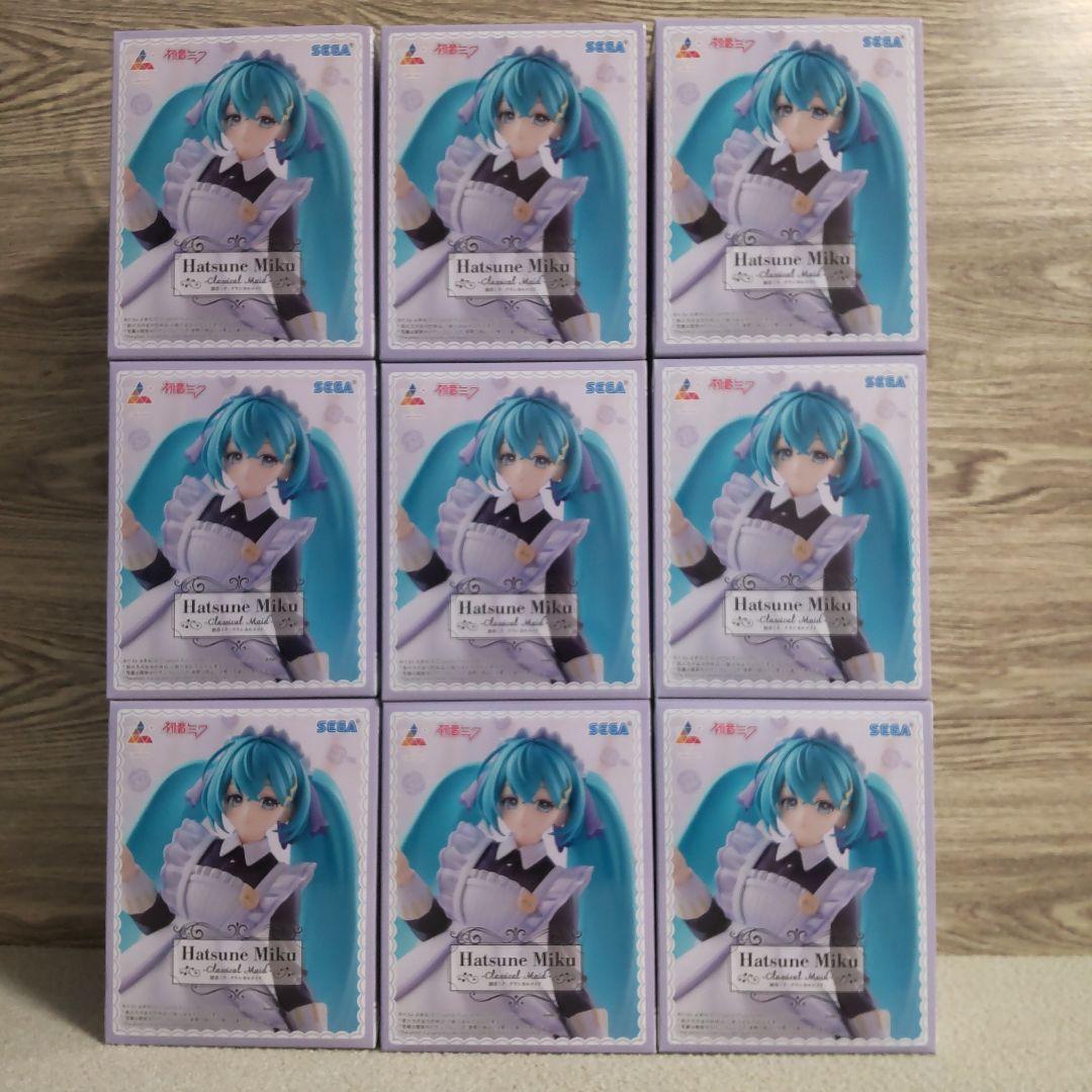【特価】【まとめ売り】初音ミク　クラシカルメイド　美少女　フィギュア　新品未開封