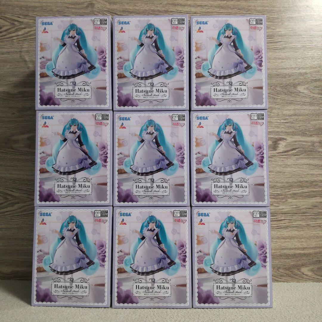 【特価】【まとめ売り】初音ミク　クラシカルメイド　美少女　フィギュア　新品未開封