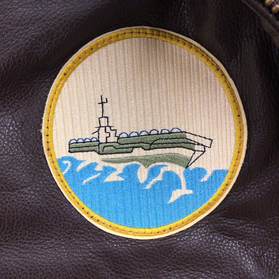 ★2.16 h23 ￼リアルマッコイ フライトジャケット￼ ミリタリー G-1￼