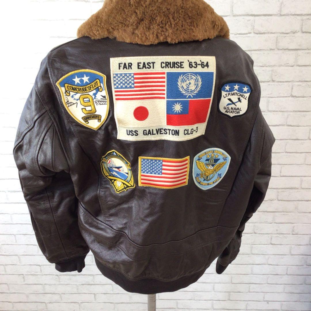 ★2.16 h23 ￼リアルマッコイ フライトジャケット￼ ミリタリー G-1￼