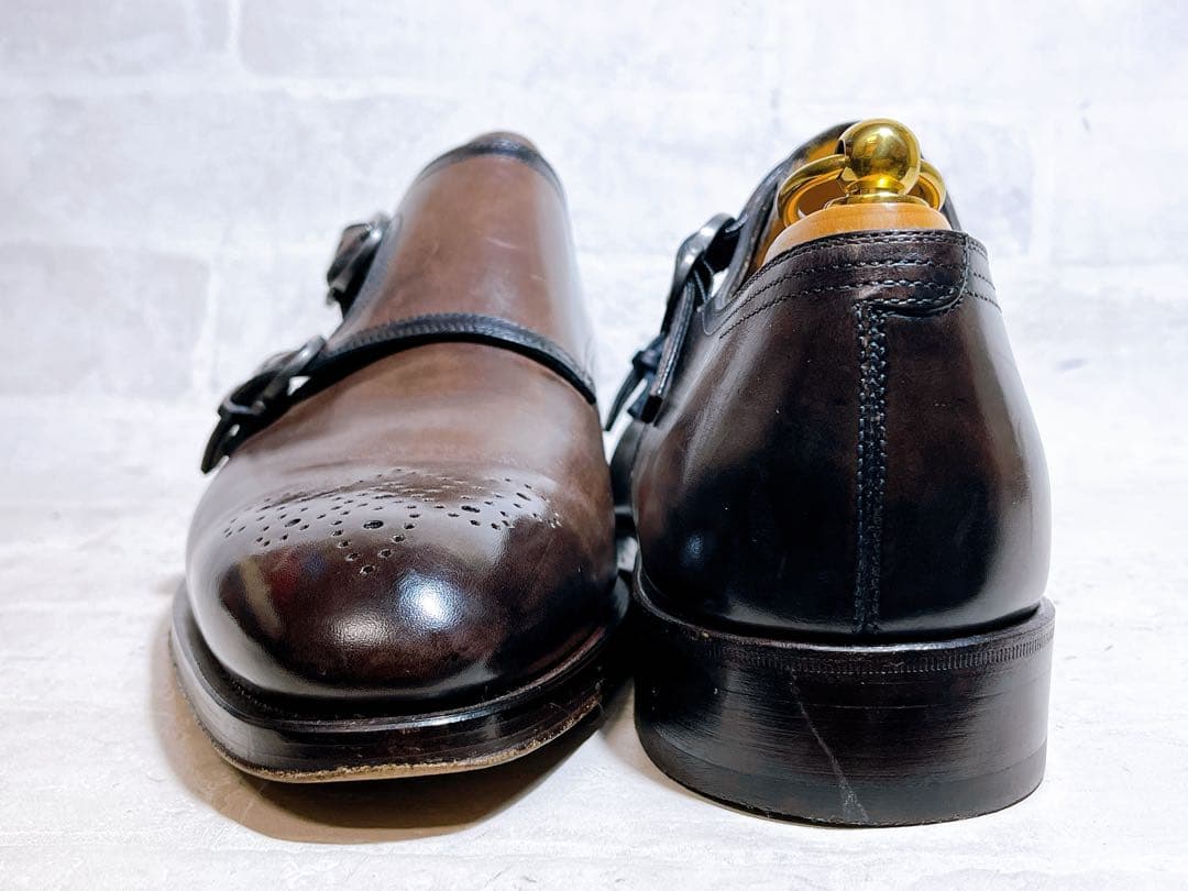 定価20万円【極美品】サルヴァトーレフェラガモ TRAMEZZA 約27cm