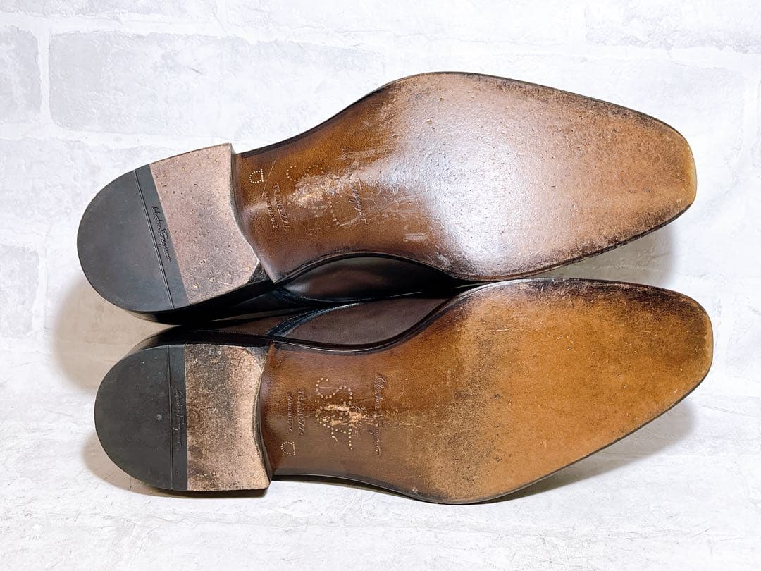 定価20万円【極美品】サルヴァトーレフェラガモ TRAMEZZA 約27cm