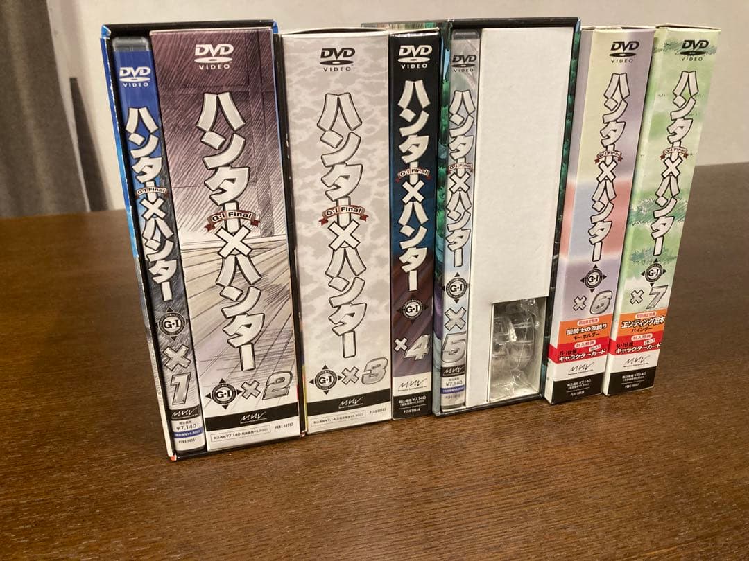 中古 DVD HUNTER×HUNTER ハンターハンター 1巻から7巻セット