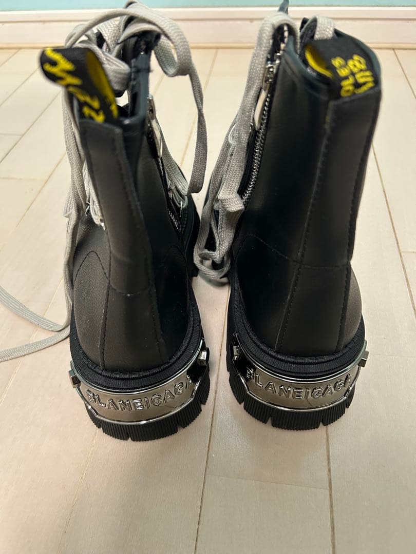 Rick Owens厚底ブーツ 風 ブラック 25.5～26cm ソール6cm