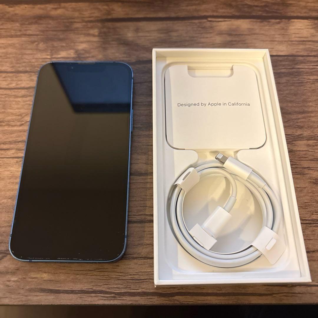 iPhone 13 mini 128GB ブルー　SIMフリー　箱あり