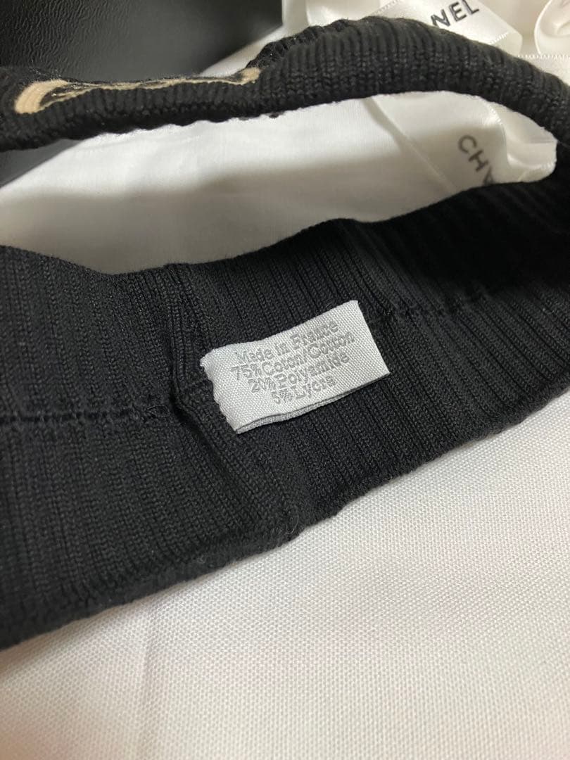 極美品 CHANEL シャネル CC ココマーク ヘアアクセサリー ヘアバンド