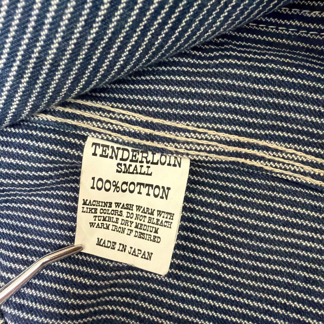【希少 入手困難】テンダーロイン ヒッコリー カバーオール 長袖 ストライプ