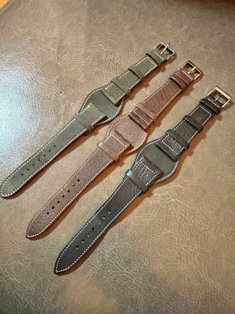 Accurate Form 3本セット　ラグ20mm 尾錠幅16mm