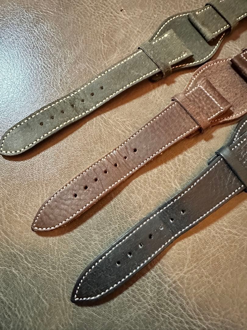 Accurate Form 3本セット　ラグ20mm 尾錠幅16mm