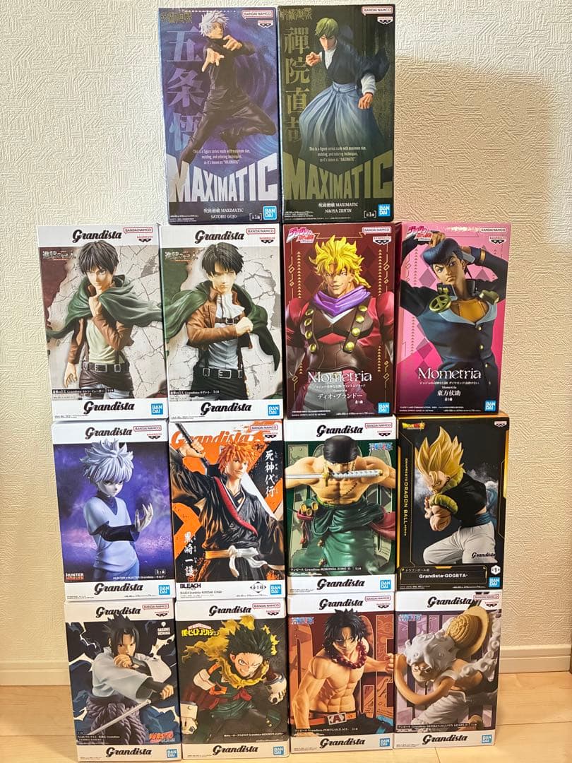 【新品・未開封】ワンピース　ジョジョ　NARUTO ドラゴンボール　フィギュア