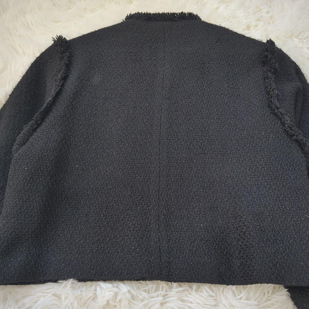 Bibiy. ELISA TWEED JACKET　ツイードジャケット 金ボタン