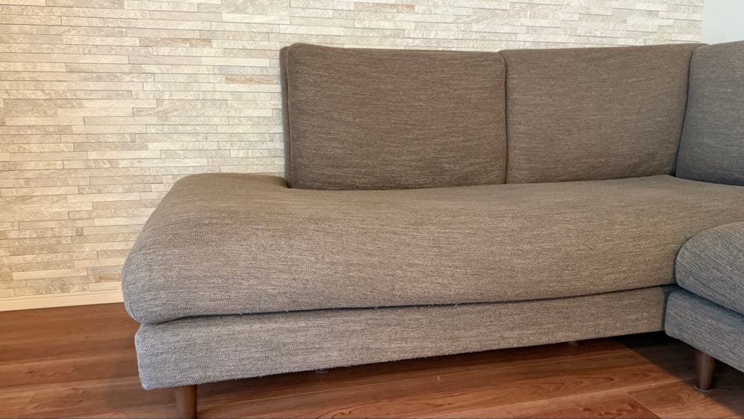 【お値下げしました・5月末までの出品予定】ニトリ L字ソファ